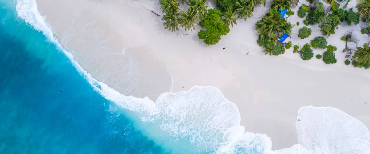 Aerial View of Island Aerial View of Island